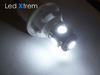 Lâmpada LED BAX9S H6W Xtrem Anti-erro OBD branco Efeito xénon