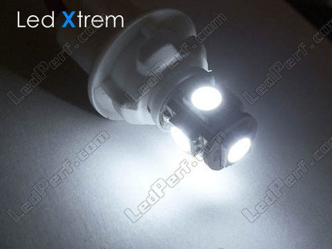 Lâmpada LED BAX9S H6W Xtrem branco Efeito xénon