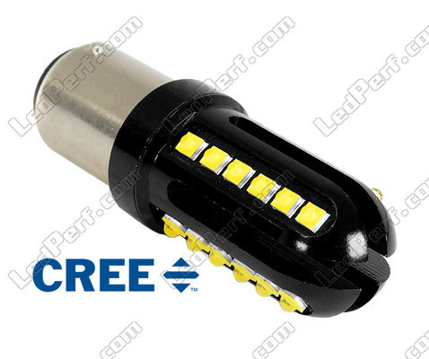 Lâmpada P21W LED (BA15S) Ultimate Ultra Potente - 24 LEDs CREE - Anti-erro OBD
