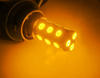 Lâmpada LED SMD PY24W laranja farol Piscas