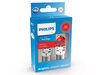 2x lâmpadas LED Philips P21/5W Ultinon PRO6000 - Vermelho - 11499RU60X2