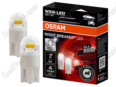 Lâmpadas LED W5W Osram Night Breaker GEN2 Homologadas - 2825DWNB-2HFB