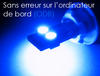 Lâmpada LED T10 W5W Sem erro Odb - Anti-erro OBD - Quad Azul