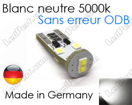 Lâmpada LED T10 Supreme W5W Sem  erro Odb - Anti-erro OBD Branco neutro 5000K