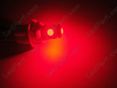 Lâmpada LED T10 W5W Xtrem vermelho anti-OBD
