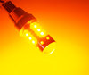 Lâmpada LED W16W T15 Laranja LEDs Ao Pormenor LEDs W16W Casquilho T15 12V