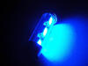 LED festoon Luz de Teto, Bagageira, porta-luvas, chapa de matrícula azul 37mm - C5W