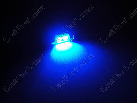 LED Festoon Luz de Teto, Bagageira, porta-luvas, chapa de matrícula azul 31mm - C3W