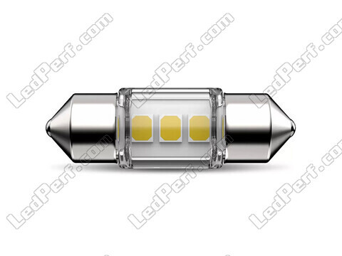 Lâmpada festoon LED C3W 30mm Philips Ultinon Pro6000 Branco Frio 6000K - 11860CU60X1 - 12V