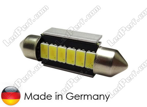 Lâmpada LED 37mm C5W Fabricado na Alemanha - 4000K ou 6500K