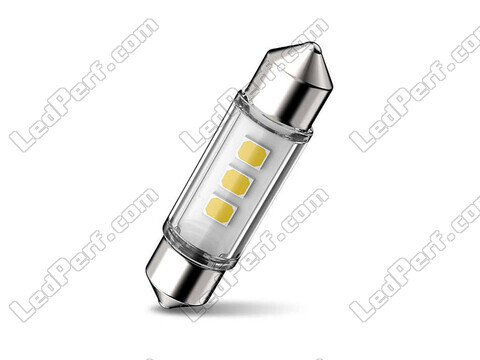 Lâmpada LED festoon C7W 38mm Philips Ultinon Pro6000 Branco quente 4000K - 11854WU60X1 - 12V