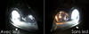 Luzes de presença LED Branco xénon Renault clio RS 2