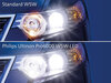 Comparativo lâmpadas LED Philips W5W PRO6000 homologadas versus lâmpadas originais