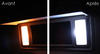 LED espelhos de cortesia Pala de sol Peugeot 307
