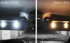 LED espelhos de cortesia Pala de sol Renault Clio 2