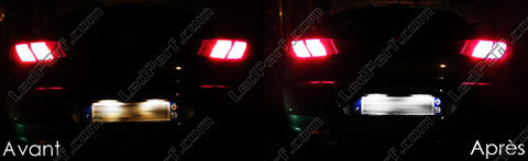 LED Chapa de matrícula Alfa Romeo 166
