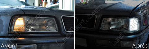 LED Luzes de presença (mínimos) branco xénon Audi 80 / S2 / RS2