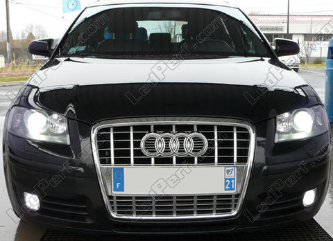 LED Faróis de nevoeiro Audi A3 8P
