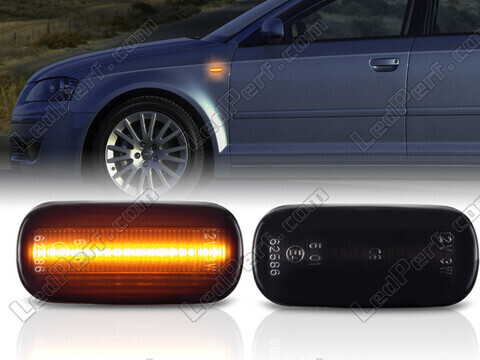 Piscas laterais dinâmicos LED para Audi A4 B7