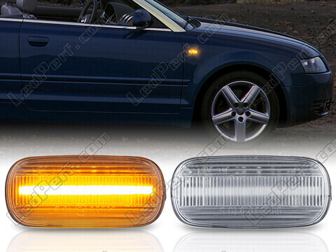 Piscas laterais dinâmicos LED para Audi A4 B7