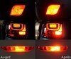 LED Luz de nevoeiro traseira Audi A4 B9 antes e depois