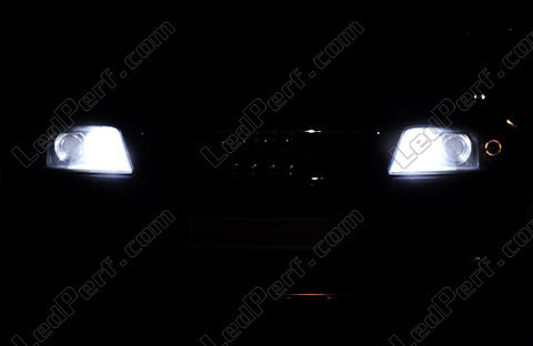 LED Luzes de presença (mínimos) branco xénon Audi A6 C5