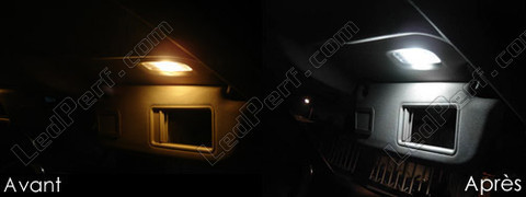 LED espelhos de cortesia Pala de sol Audi A6 C6