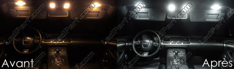 LED Luz de teto dianteira Audi A8 D3