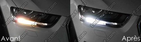 LED Luzes de circulação diurna Diurnos Audi Q3
