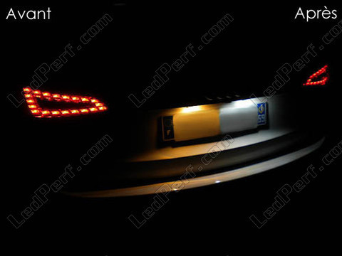 LED Chapa de matrícula Audi Q5 2010 e +