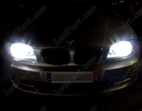 LED Luzes de cruzamento (médios) BMW Serie 1 (E81 E82 E87 E88)