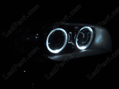 LEDs brancos xénon para Angel eyes BMW Série 1 fase 1 6000K