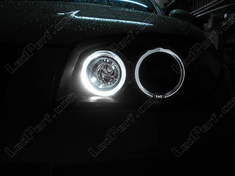 LEDs brancos xénon para Angel eyes BMW Série 1 fase 2 6000K