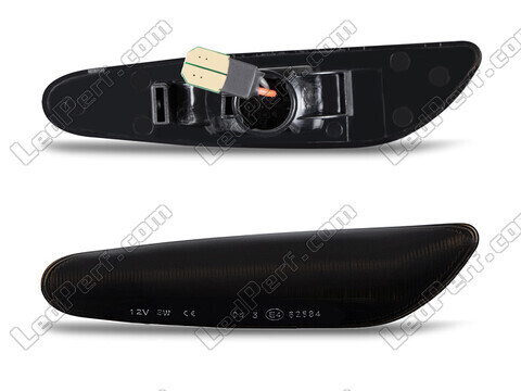 Conector dos piscas laterais dinâmicos pretos fumados LED para BMW Serie 3 (E36)