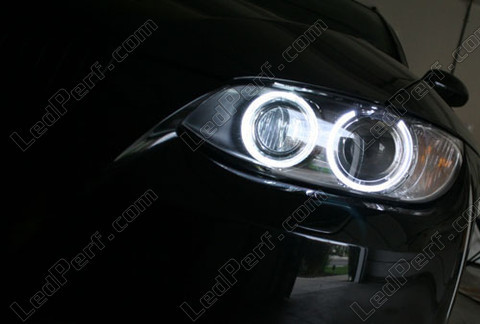 LEDs brancos xénon para Angel eyes H8 BMW Serie 3 (E92 E93) 6000K
