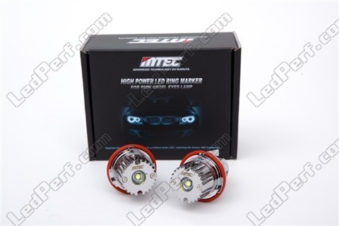 LEDs brancos xénon para Angel eyes  MTEC V3 BMW Série 5 E60 E61 6000K