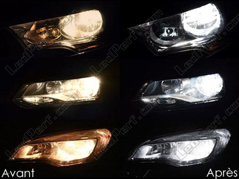 LED Luzes de cruzamento (médios) BMW X3 (E83) Tuning