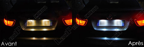 LED Chapa de matrícula BMW X6 E71