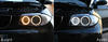 LED Angel eyes BMW Série 1 H8 MTEC V3.0