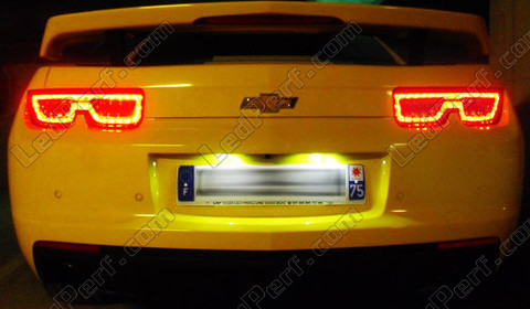 LED Chapa de matrícula Chevrolet Camaro