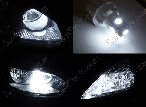 LED Luzes de presença (mínimos) branco xénon Citroen C-Elysée II Tuning