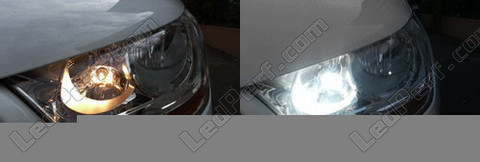 LED luzes de presença (mínimos) e Luzes de circulação diurna Citroen C4 II