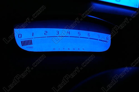 LEDs Conta-rotações azul Citroen C4