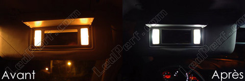 LED espelhos de cortesia Pala de sol Citroen C5 II