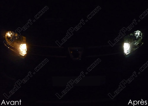 LED Luzes de presença (mínimos) branco xénon Dacia Sandero 2