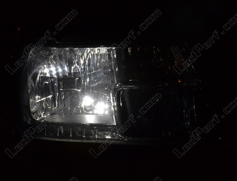 LED Luzes de presença (mínimos) branco xénon Dodge Journey Tuning