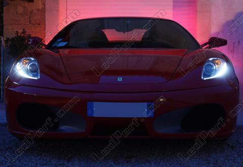LED Luzes de presença (mínimos) branco xénon Ferrari F430