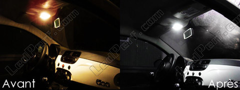 LED Luz de Teto Fiat 500
