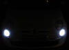LED luzes de presença (mínimos)/Luzes de circulação diurna Branco Xénon Fiat 500
