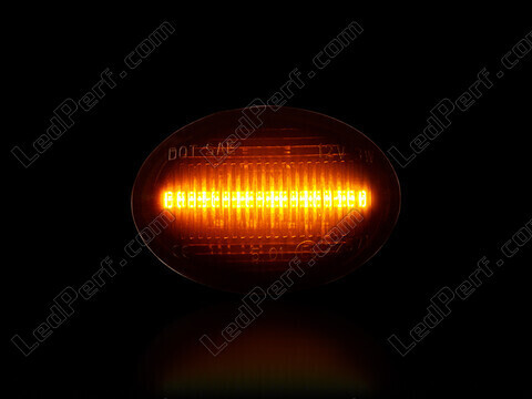 Iluminação máxima dos piscas laterais dinâmicos LED para Fiat 500 L